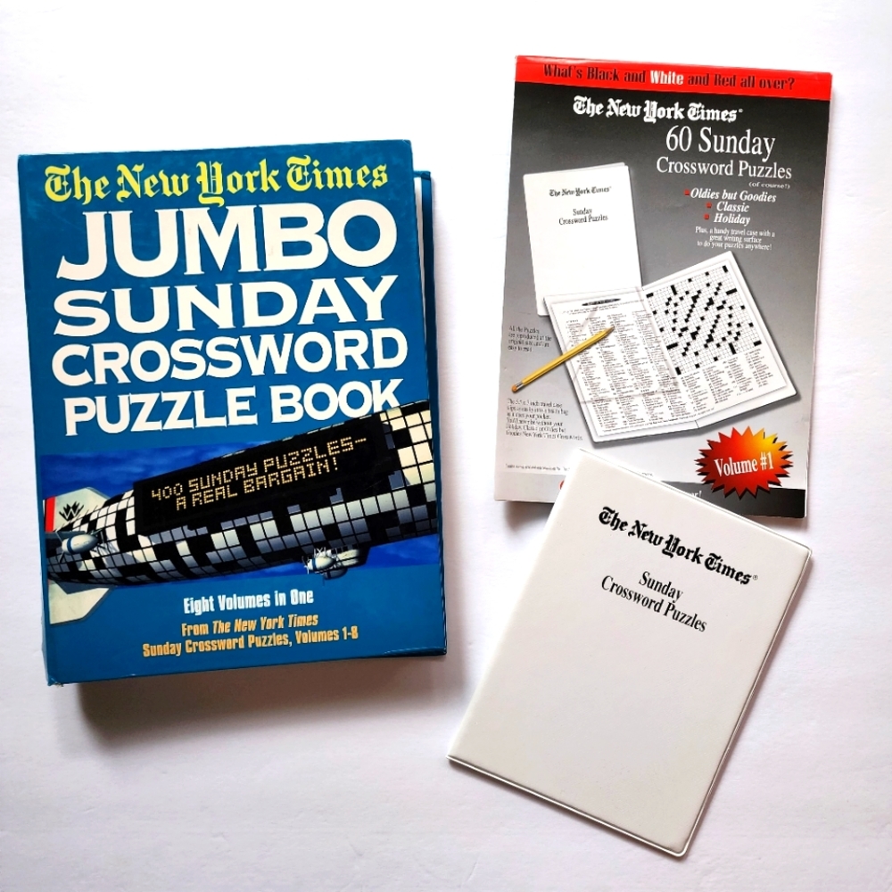 New York Times Crossword Puzzle Books
